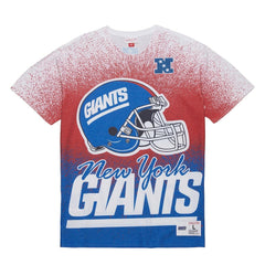 NFL New York Giants Team Burst Vintage Logo T-Shirt