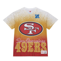 NFL San Francisco 49ers Team Burst Vintage Logo T-Shirt