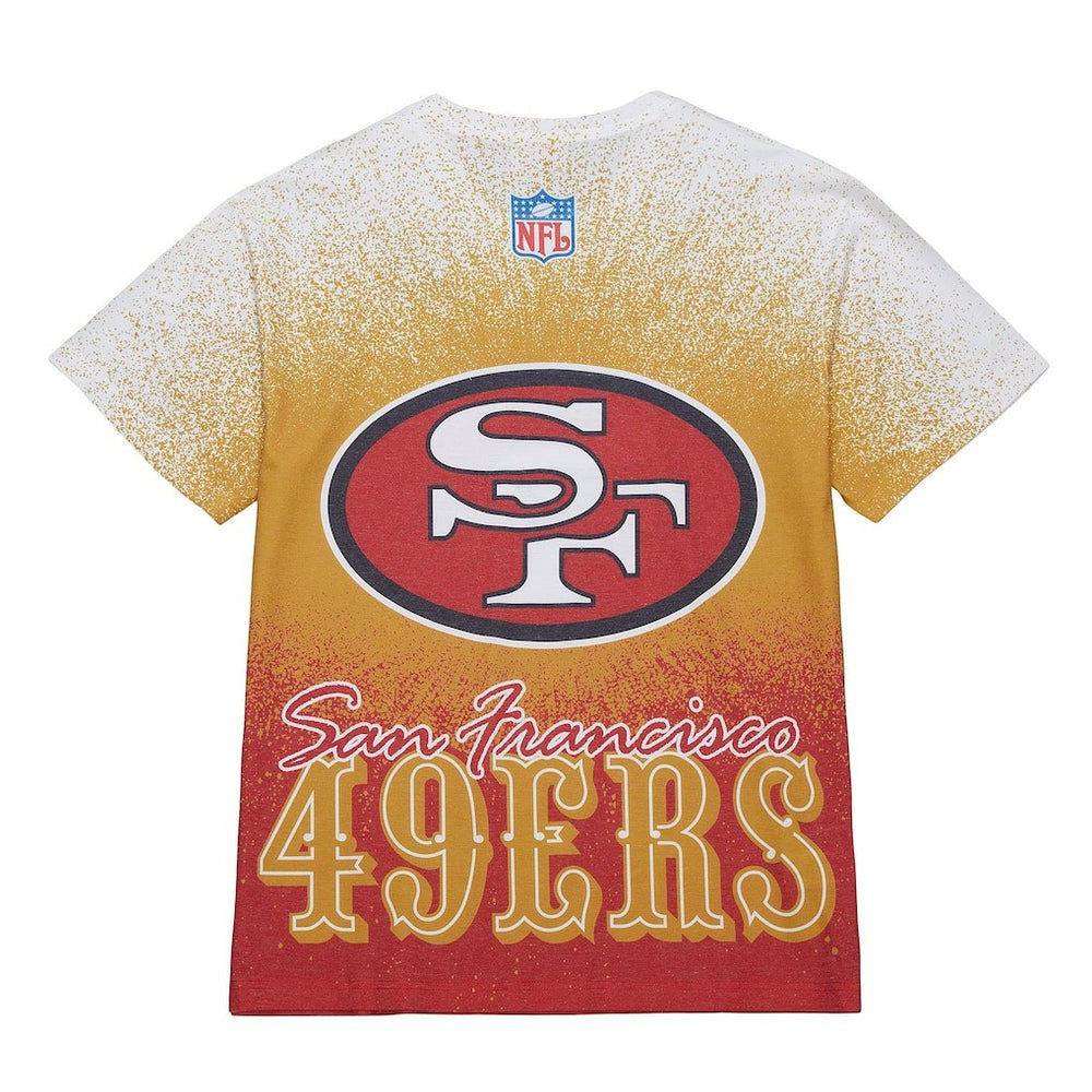 NFL San Francisco 49ers Team Burst Vintage Logo T-Shirt