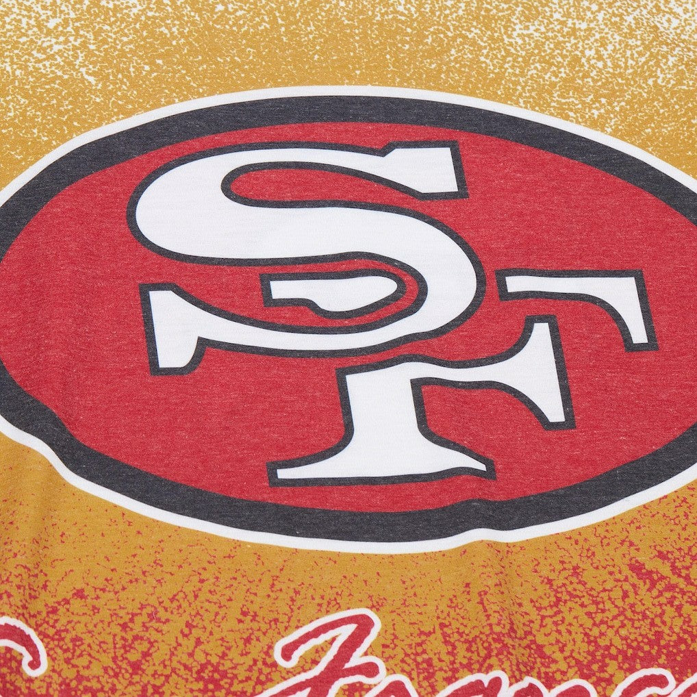NFL San Francisco 49ers Team Burst Vintage Logo T-Shirt