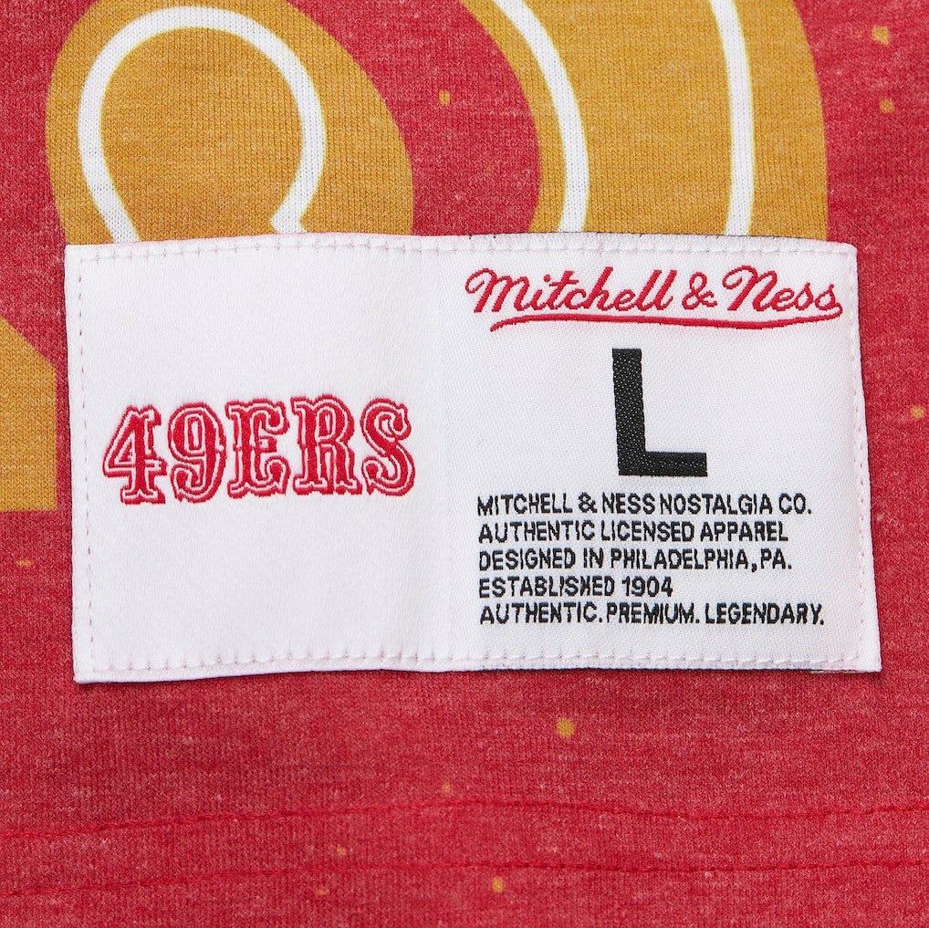 NFL San Francisco 49ers Team Burst Vintage Logo T-Shirt