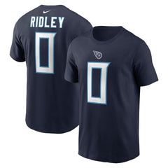 NFL Tennessee Titans Calvin Ridley  Player Name & Number T-Shirt