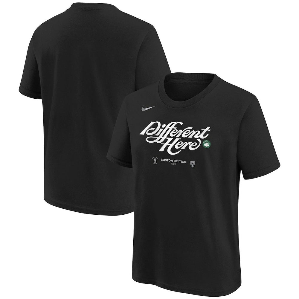 Boston Celtics Unisex 2024 NBA Playoffs Mantra T-Shirt - Black | Nike outlet