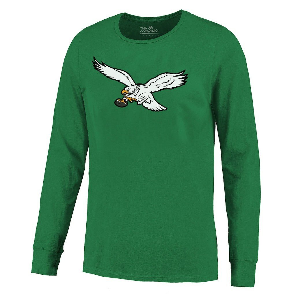 NFL Philadelphia Eagles Saquon Barkley  Majestic Threads Name & Number Long Sleeve T-Shirt