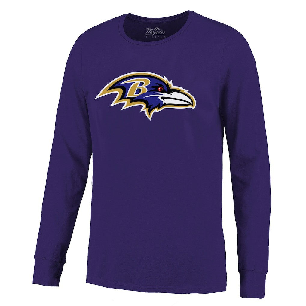NFL Baltimore Ravens Derrick Henry  Majestic Threads Name & Number Long Sleeve T-Shirt