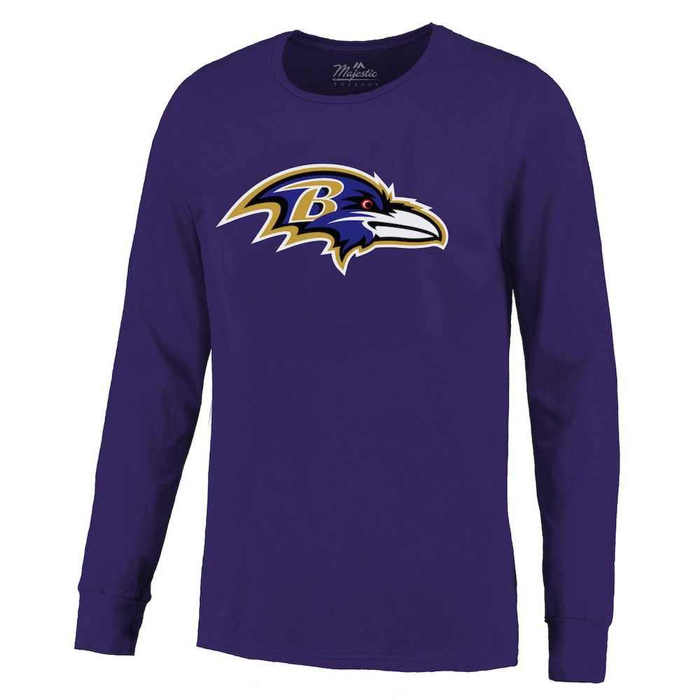 NFL Baltimore Ravens Derrick Henry  Majestic Threads Name & Number Long Sleeve T-Shirt