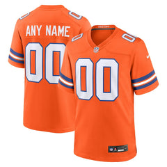NFL Denver Broncos Youth 2nd Alternate Custom Replica Jersey