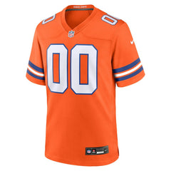 NFL Denver Broncos Youth 2nd Alternate Custom Replica Jersey