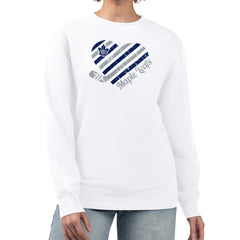 Toronto Maple Leafs G-III 4Her by Carl Banks Women's Heart Graphic Pullover Sweatshirt