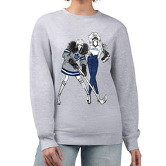 Toronto Maple Leafs G-III 4Her by Carl Banks Women's Hockey Girls Team Graphic Fleece Pullover Sweatshirt