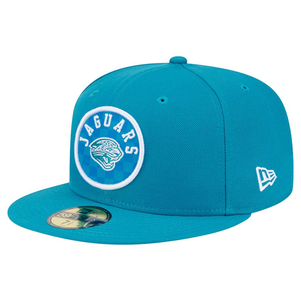 NFL Jacksonville Jaguars Checkered 59FIFTY Fitted Hat