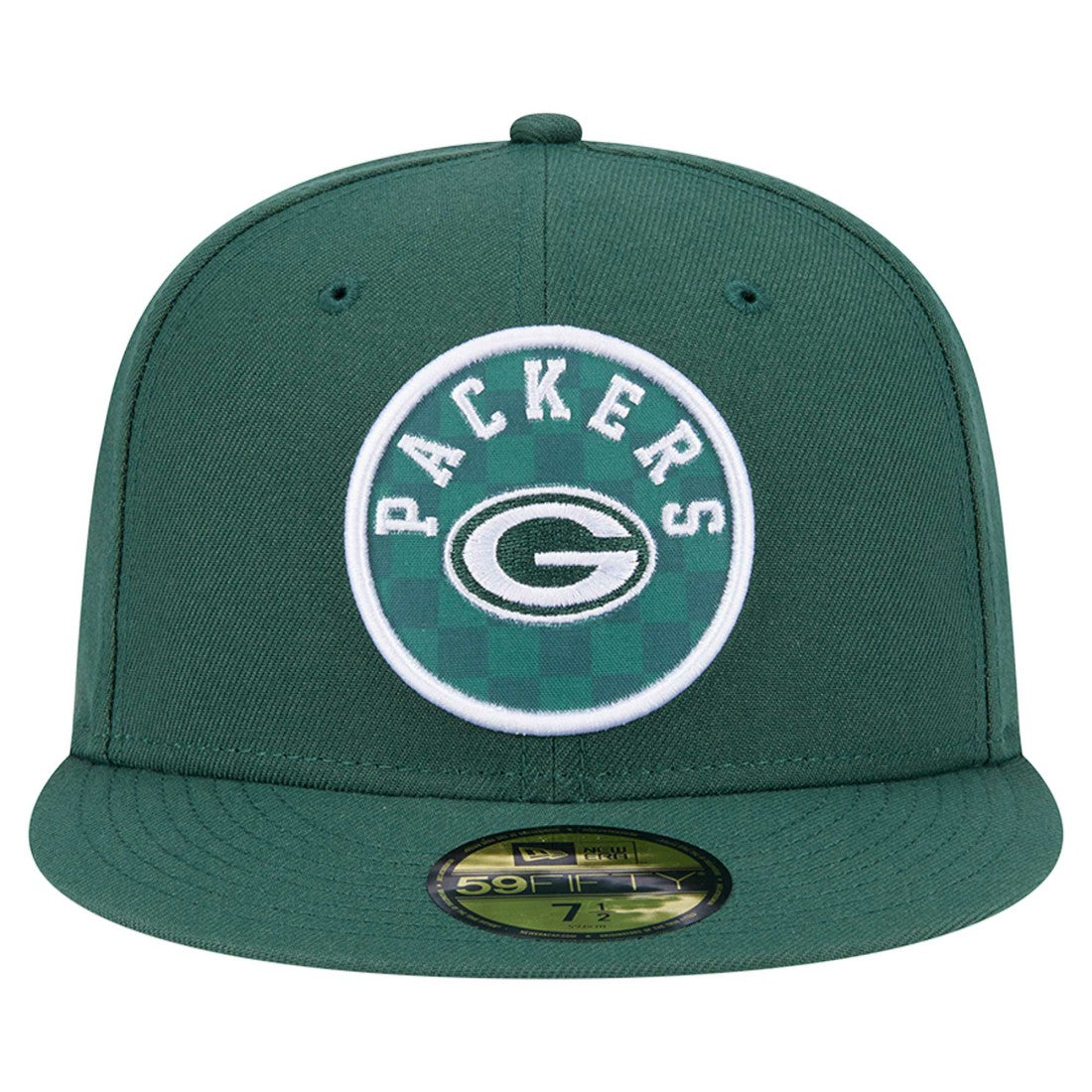 NFL Green Bay Packers Checkered 59FIFTY Fitted Hat