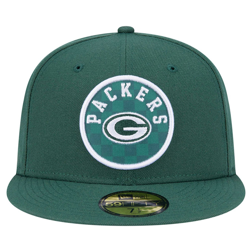 NFL Green Bay Packers Checkered 59FIFTY Fitted Hat