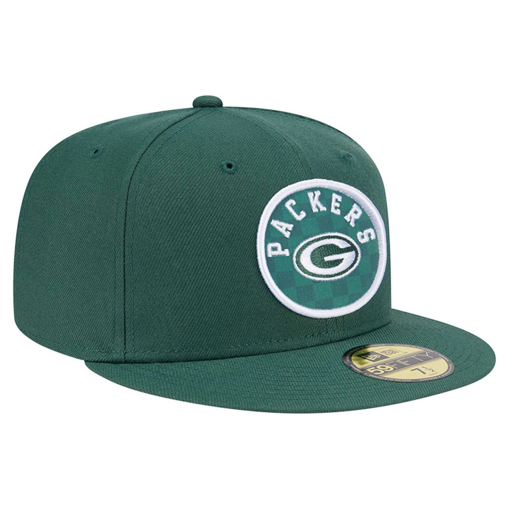 NFL Green Bay Packers Checkered 59FIFTY Fitted Hat