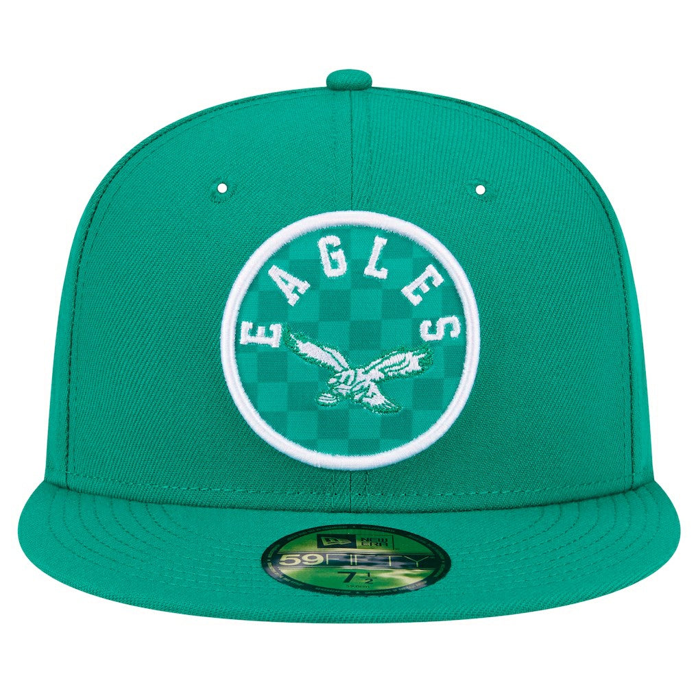 NFL Philadelphia Eagles Checkered 59FIFTY Fitted Hat