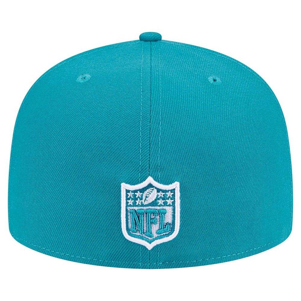 NFL Miami Dolphins Checkered 59FIFTY Fitted Hat