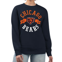NFL Chicago Bears G-III 4Her by Carl Banks Women's Large Team Graphic Fleece Pullover Sweatshirt