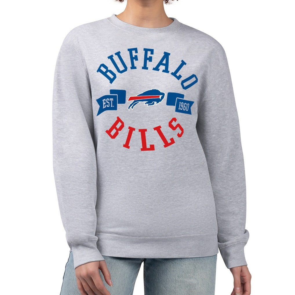 NFL Buffalo Bills G-III 4Her by Carl Banks Women's Large Team Graphic Fleece Pullover Sweatshirt