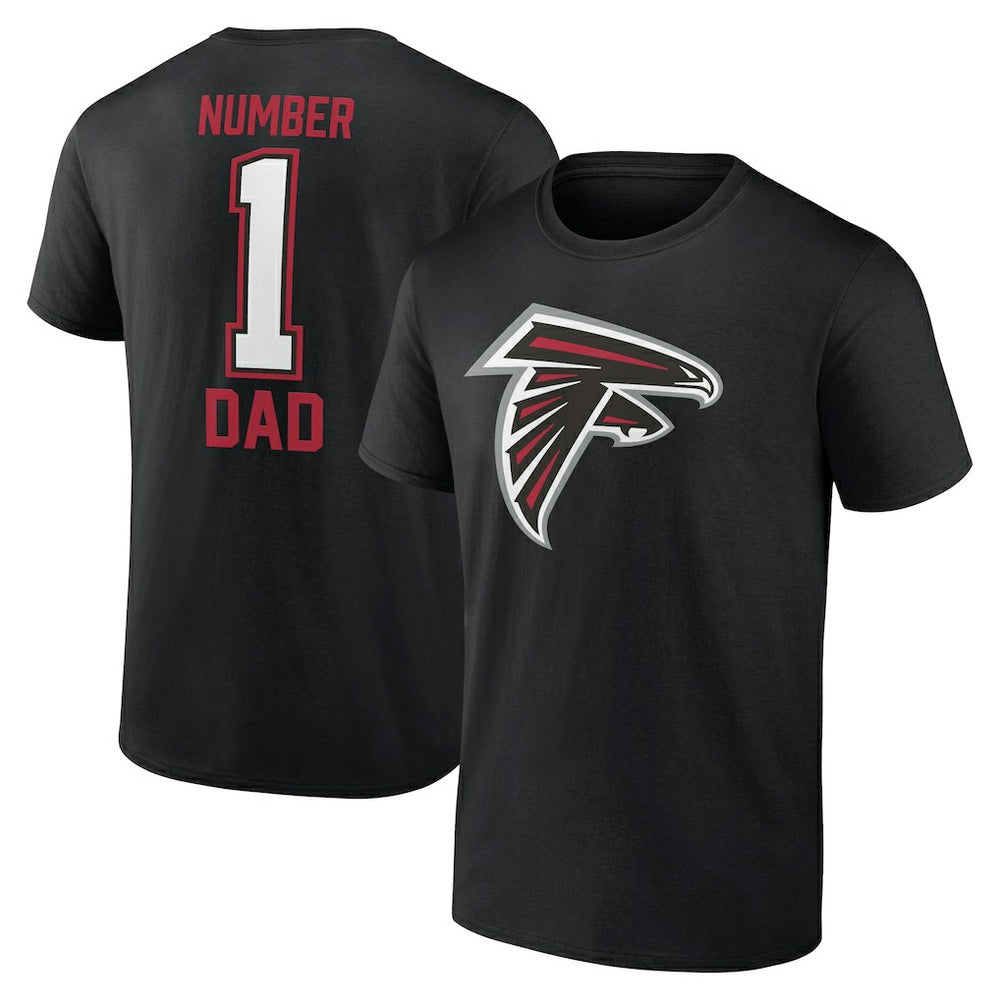 NFL Atlanta Falcons Father's Day #1 Dad T-Shirt