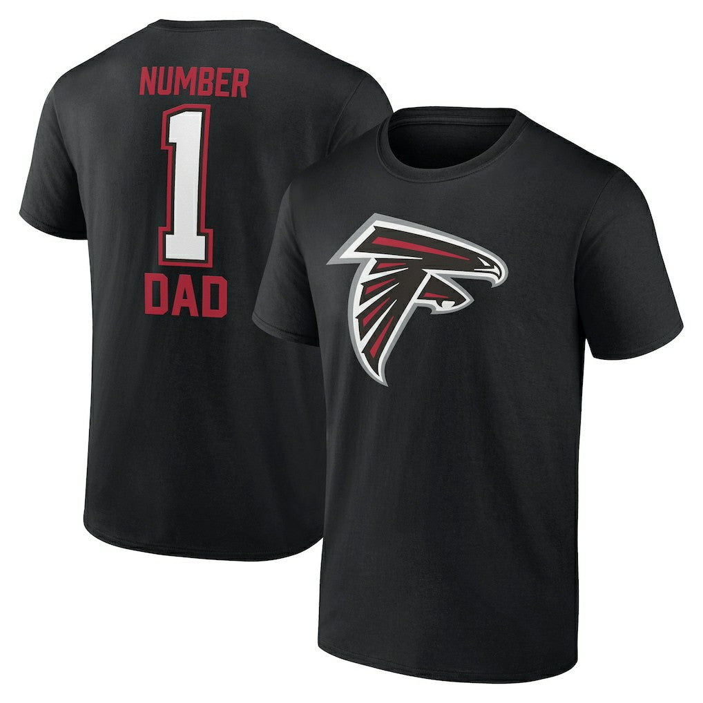 NFL Atlanta Falcons Father's Day #1 Dad T-Shirt