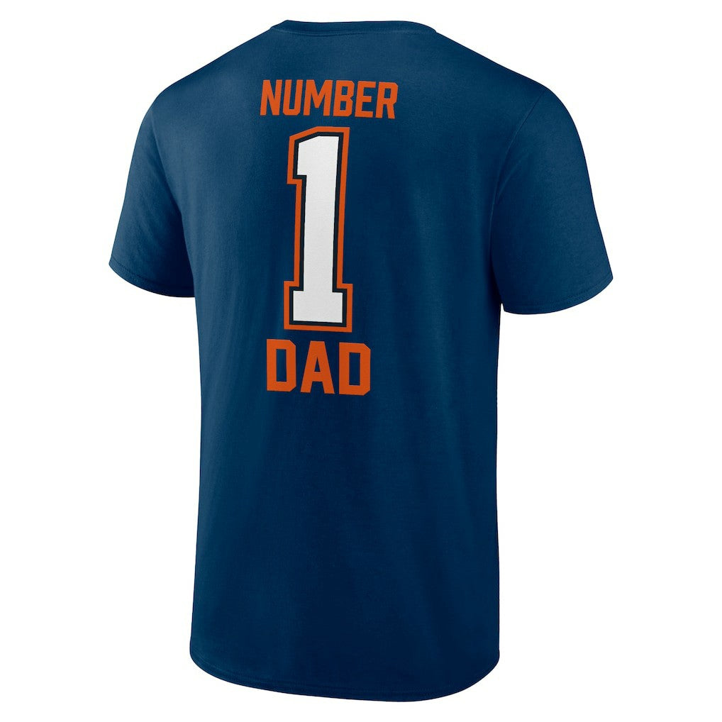 NFL Chicago Bears Father's Day #1 Dad T-Shirt