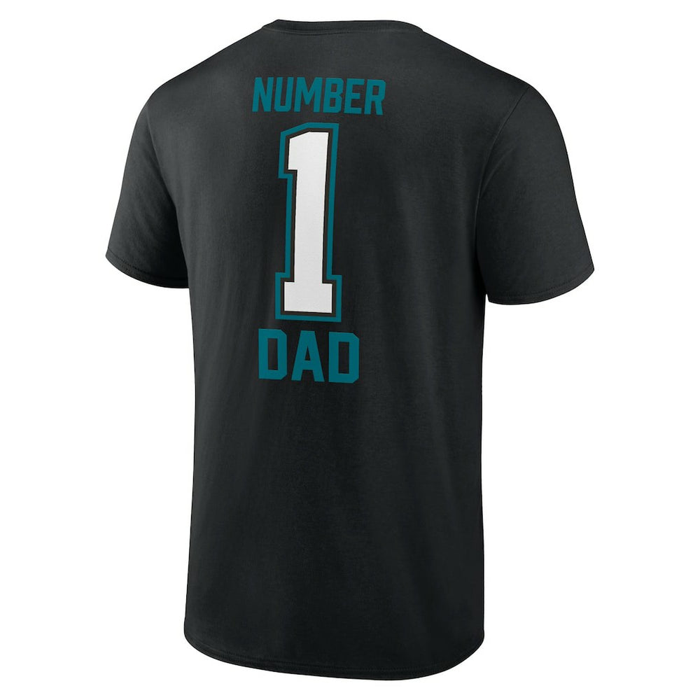 NFL Jacksonville Jaguars Father's Day #1 Dad T-Shirt