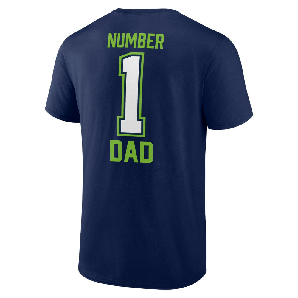 NFL Seattle Seahawks Father's Day #1 Dad T-Shirt