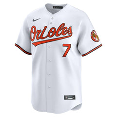 Jackson Holliday Baltimore Orioles Home Limited Player Jersey - White | Nike
