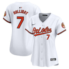 Jackson Holliday Baltimore Orioles Women's Home Limited Player Jersey - White | Nike