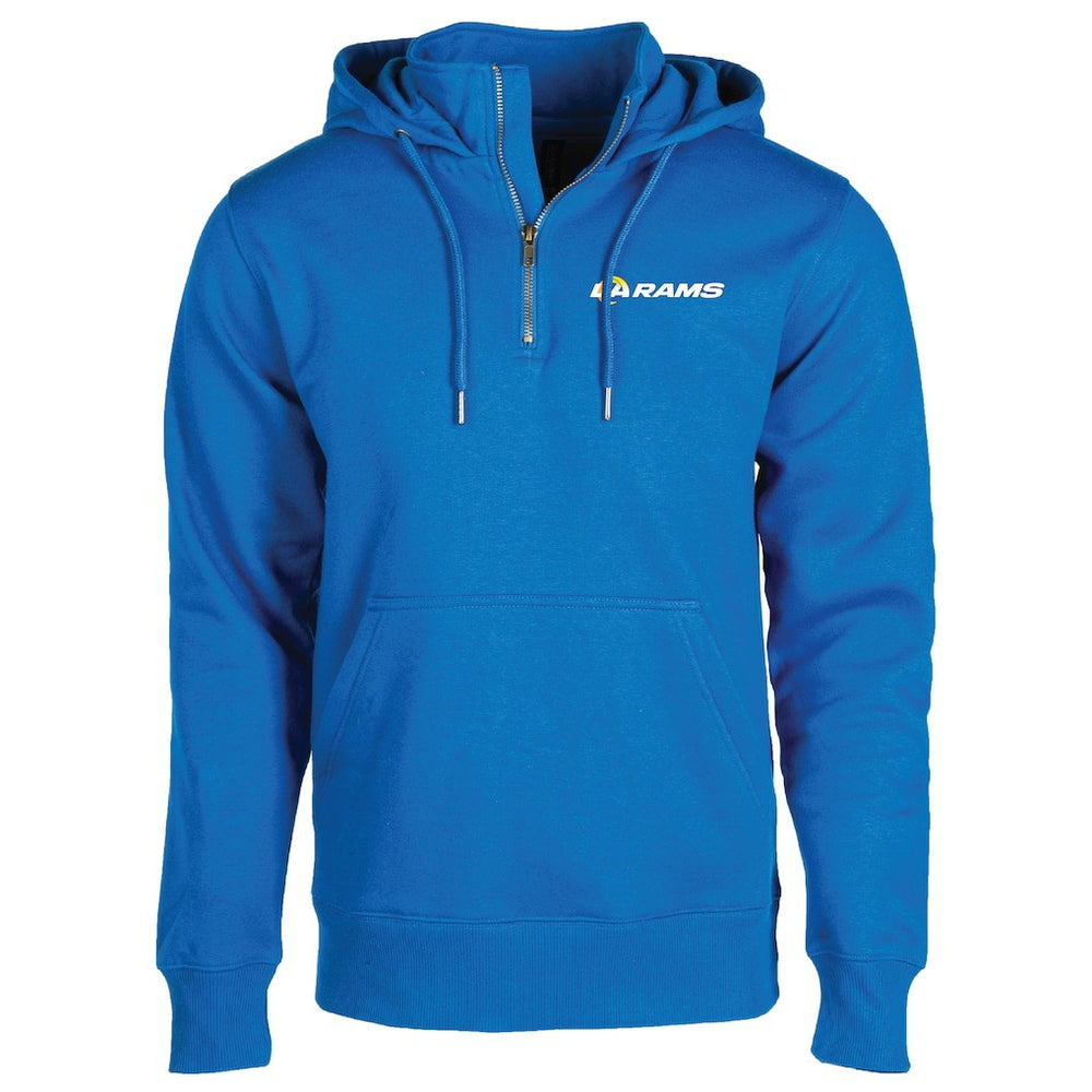 NFL Los Angeles Rams Dunbrooke Unisex Defender Quarter-Zip Hoodie