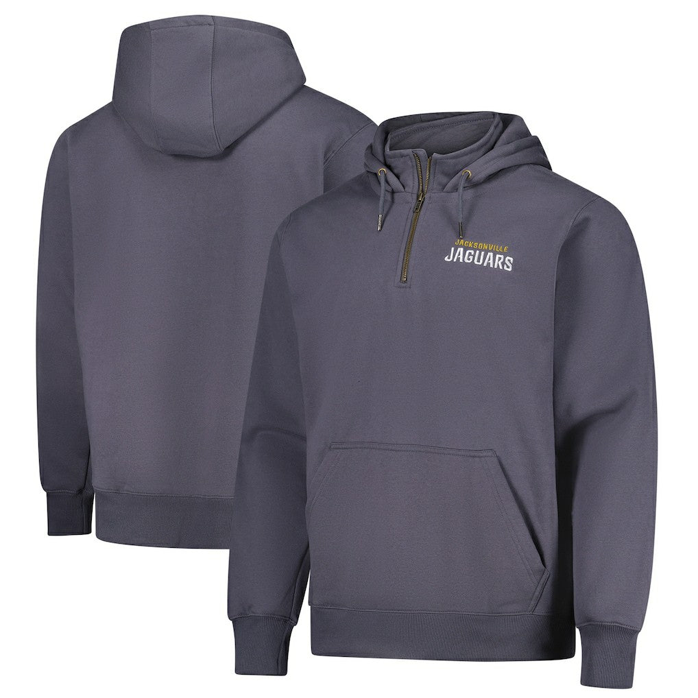 NFL Jacksonville Jaguars Dunbrooke Unisex Defender Quarter-Zip Hoodie