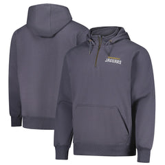NFL Jacksonville Jaguars Dunbrooke Unisex Defender Quarter-Zip Hoodie