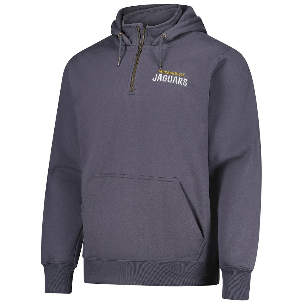 NFL Jacksonville Jaguars Dunbrooke Unisex Defender Quarter-Zip Hoodie