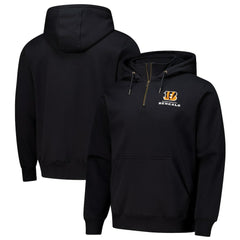 NFL Cincinnati Bengals Dunbrooke Unisex Defender Quarter-Zip Hoodie