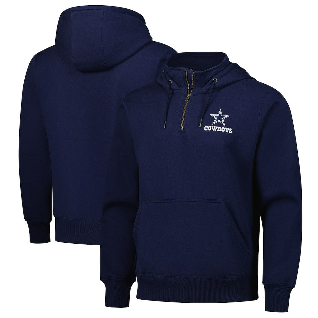 NFL Dallas Cowboys Dunbrooke Unisex Defender Quarter-Zip Hoodie