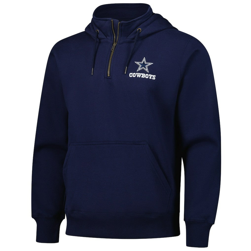 NFL Dallas Cowboys Dunbrooke Unisex Defender Quarter-Zip Hoodie