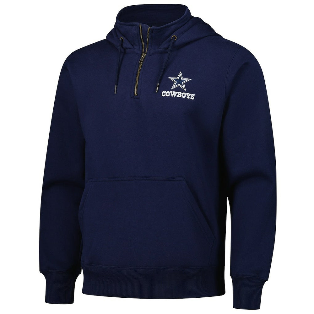 NFL Dallas Cowboys Dunbrooke Unisex Defender Quarter-Zip Hoodie