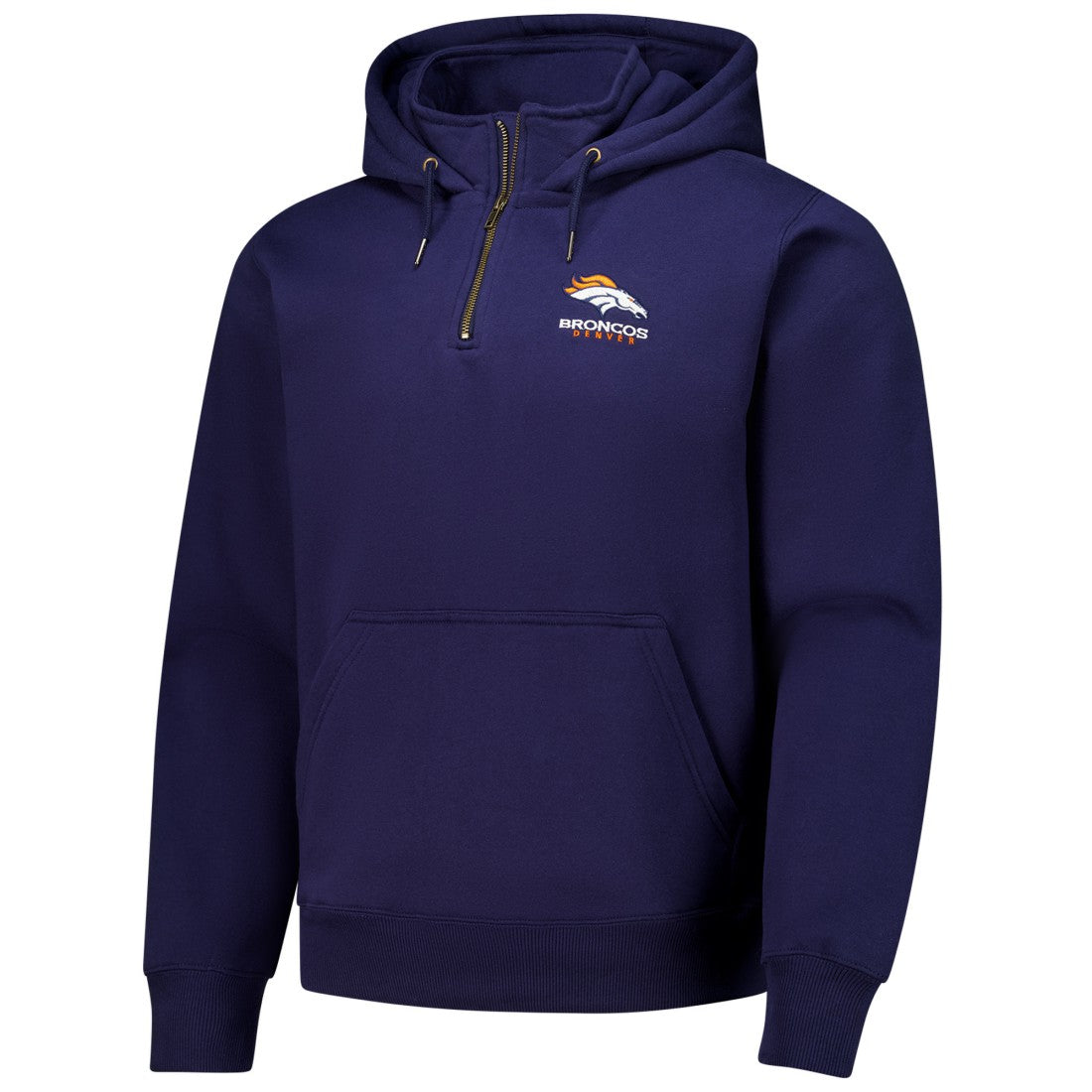 NFL Denver Broncos Dunbrooke Unisex Defender Quarter-Zip Hoodie