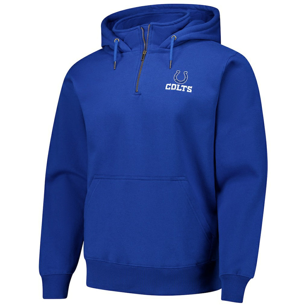 NFL Indianapolis Colts Dunbrooke Unisex Defender Quarter-Zip Hoodie