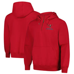 NFL Tampa Bay Buccaneers Dunbrooke Unisex Defender Quarter-Zip Hoodie