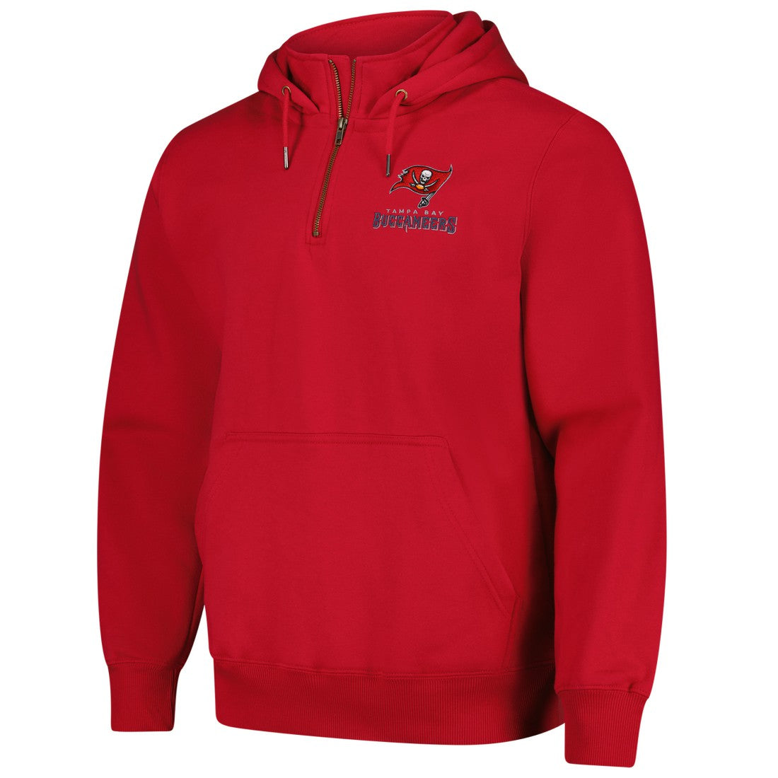NFL Tampa Bay Buccaneers Dunbrooke Unisex Defender Quarter-Zip Hoodie