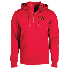 NFL Washington Commanders Dunbrooke Unisex Defender Quarter-Zip Hoodie