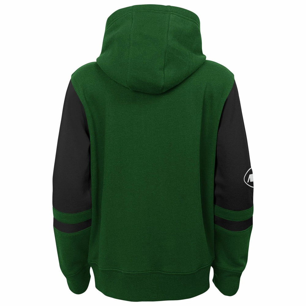 NFL New York Jets Youth Stadium Color-Block Full-Zip Hoodie