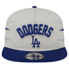 Los Angeles Dodgers Iron Golfer Snapback Hat - Cream | New Era
