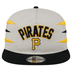 Pittsburgh Pirates Iron Golfer Snapback Hat - Cream | New Era