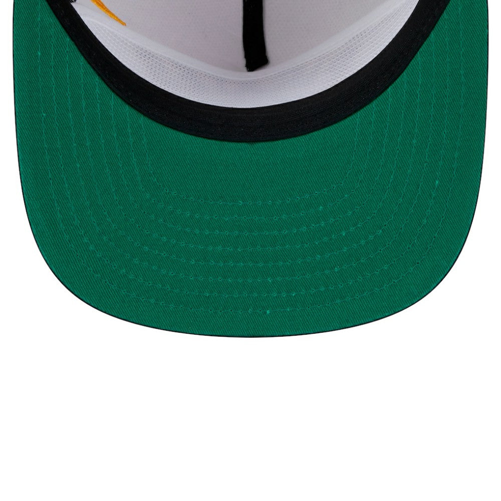 Pittsburgh Pirates Iron Golfer Snapback Hat - Cream | New Era