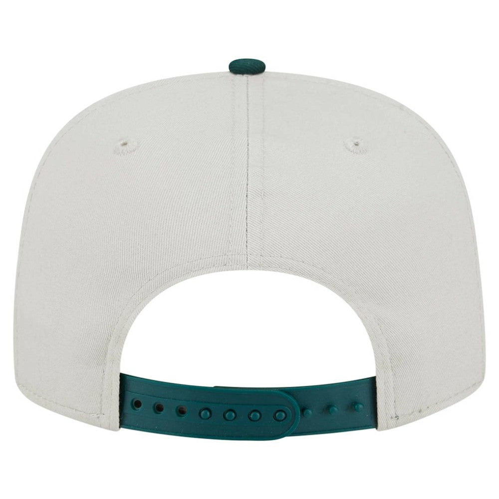 Athletics Iron Golfer Snapback Hat - Cream | New Era