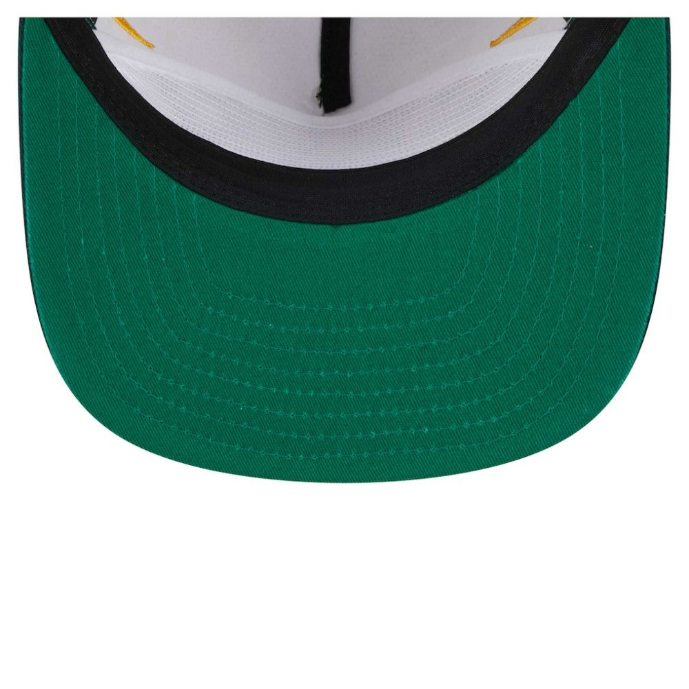 Athletics Iron Golfer Snapback Hat - Cream | New Era