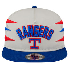 Texas Rangers Iron Golfer Snapback Hat - Cream | New Era