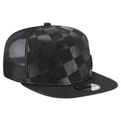 San Francisco Giants Score Check 9FIFTY A-Frame Trucker Snapback Hat - Black | New Era
